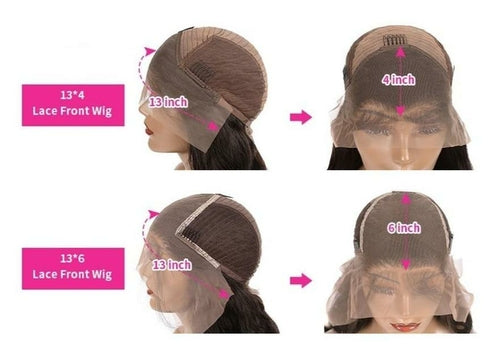 Brazilian Afro Kinky Curly 13x4 Lace Front Wig