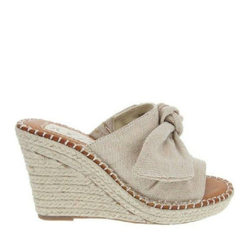 High Heel Slip-on Wedge Shoes (